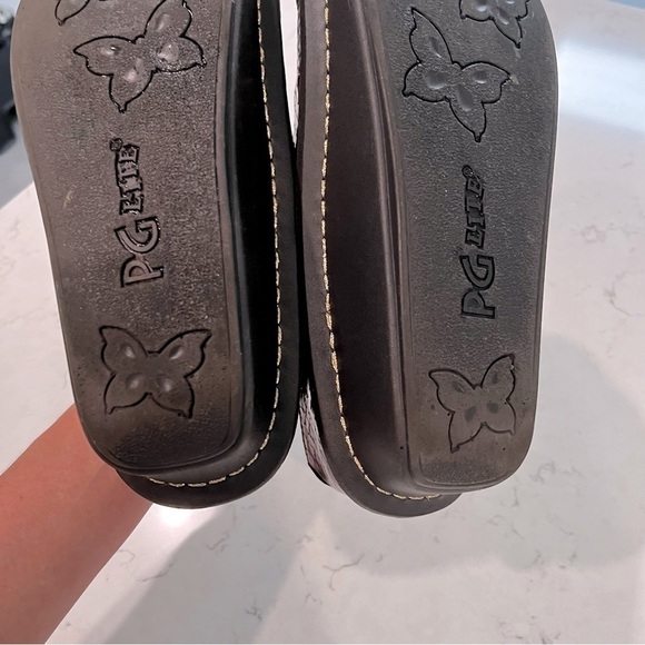 ALEGRIA Textured Patent Slip-On Mary Jane Snake Print Leather / EU 37 / US 7-7.5 - Picture 12 of 16